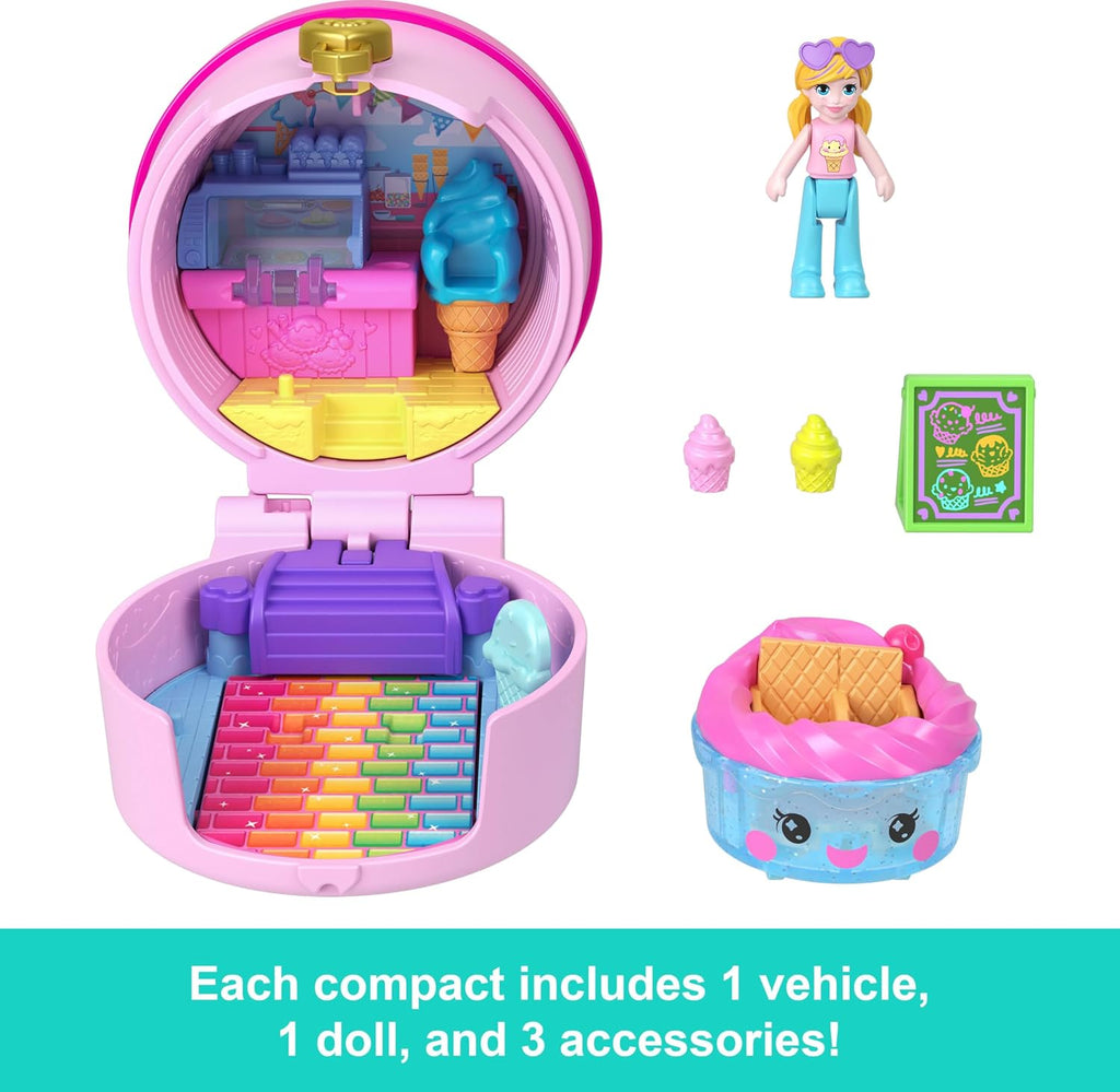 Polly Pocket - Mini Doll Boxes,  Multicolor