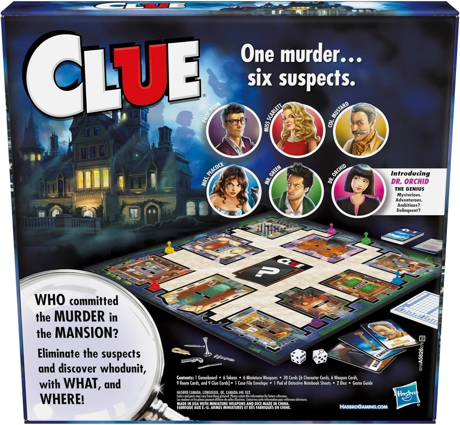 Hasbro Clue Game The Classic Mystery Game Secondary image