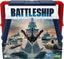 Hasbro Battleship Classic Board Game with colorful game pieces and grid game board for strategic naval battles.