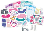 Cra-Z-Art Shimmer 'N Sparkle Magic Fashion Doll Studio with colorful accessories and doll for creative fashion designs.