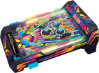 Playzokids Ambassador electronic arcade pinball game with colorful controls and digital display, perfect for kids' game room.