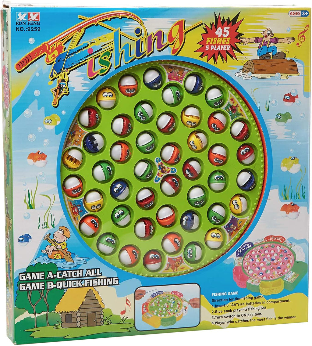 Battery Operated Fishing Game - Multicolor