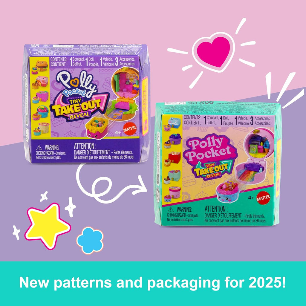 Polly Pocket - Mini Doll Boxes,  Multicolor