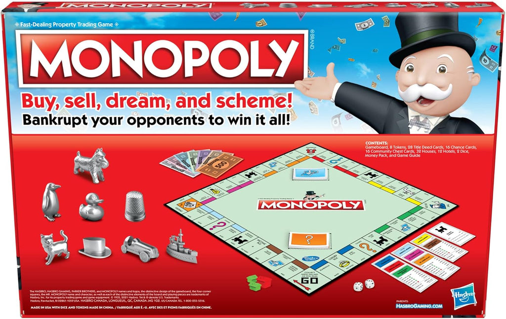 Monopoly Game, Family Board Games