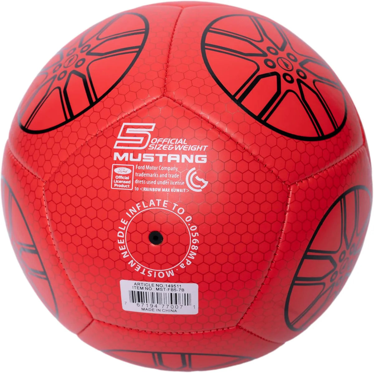 FORD MUSTANG RED Main image