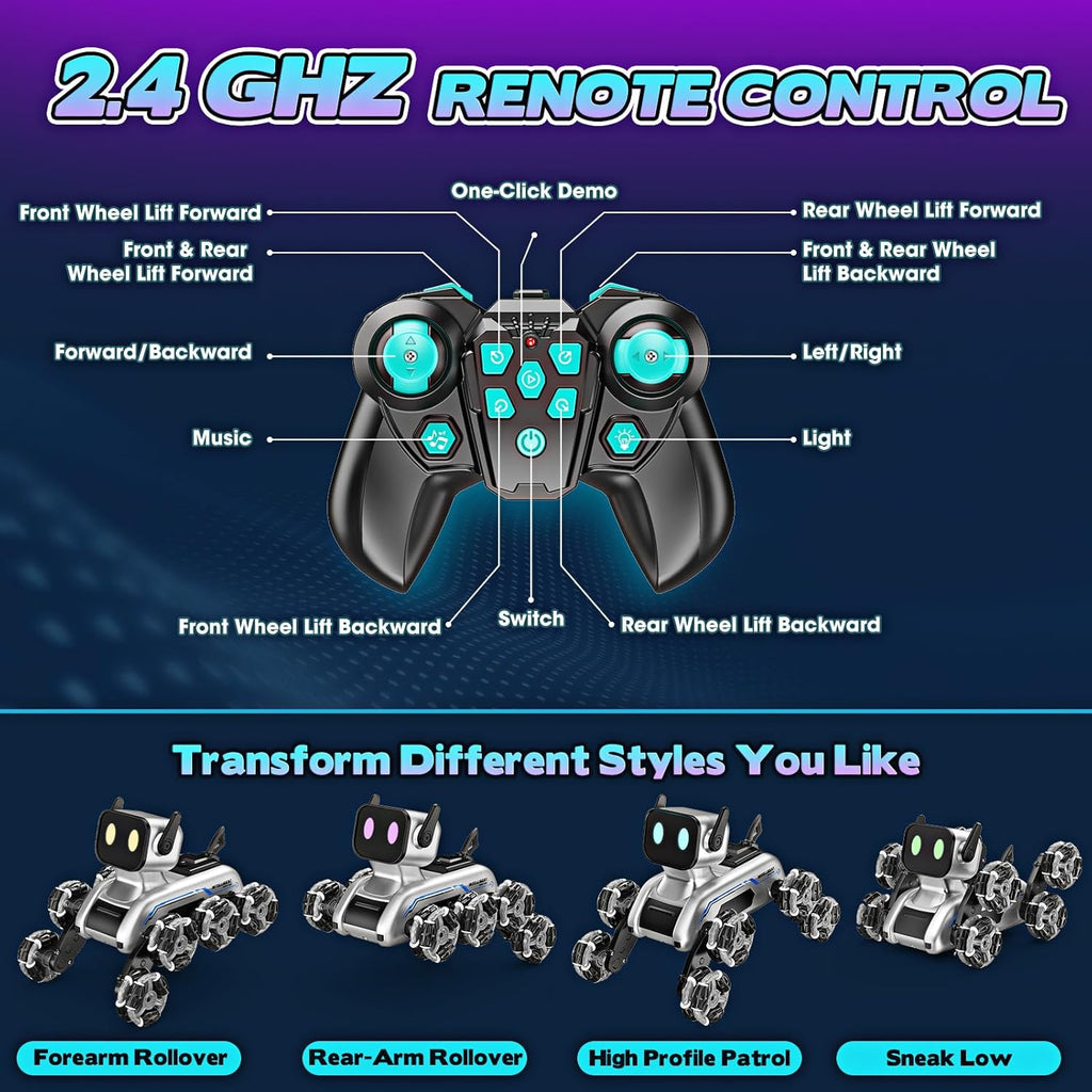 Dog Robot with Remote control and controller