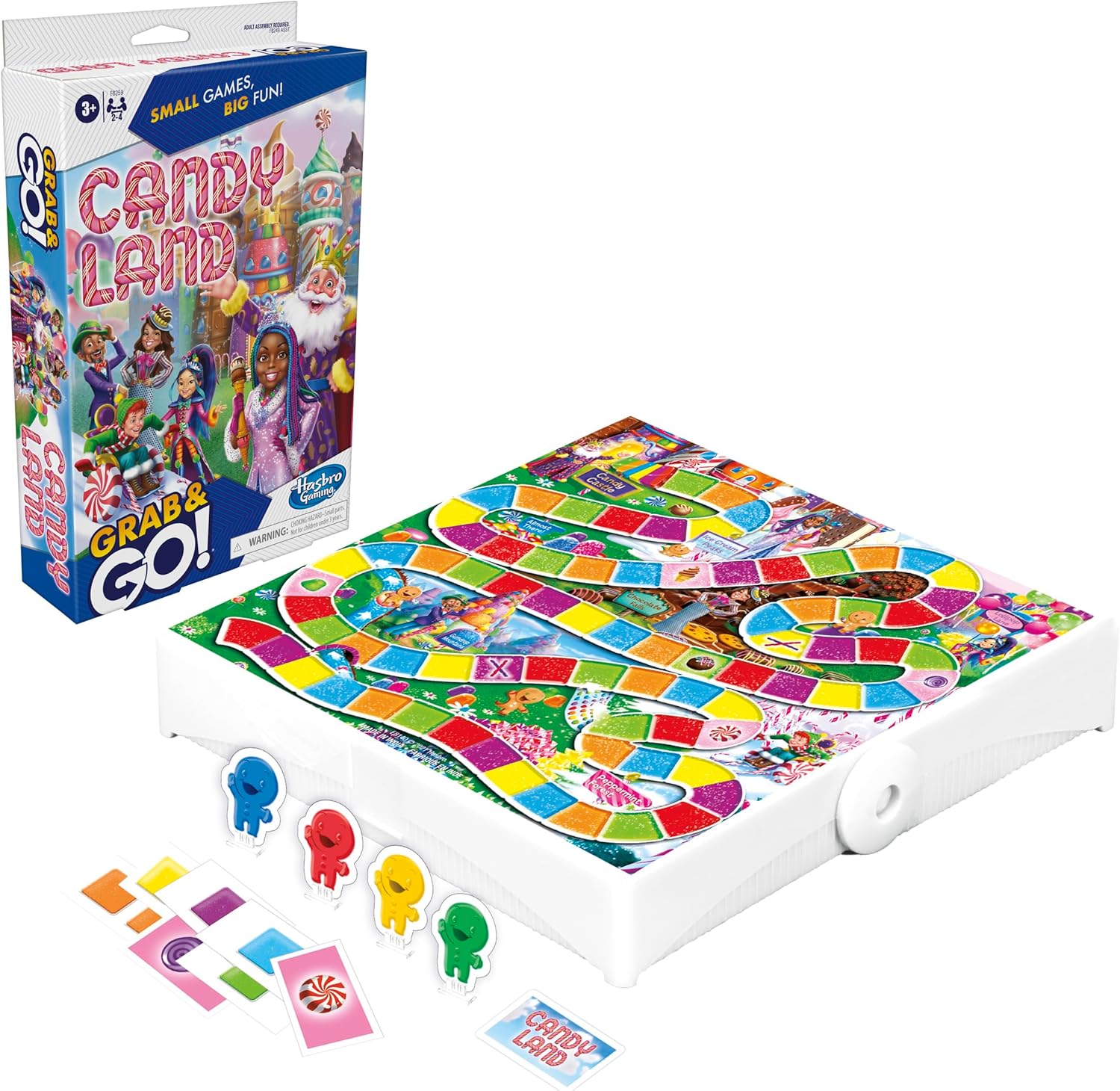 Candy Land Grab and Go Travel Board Games Assortment Main image