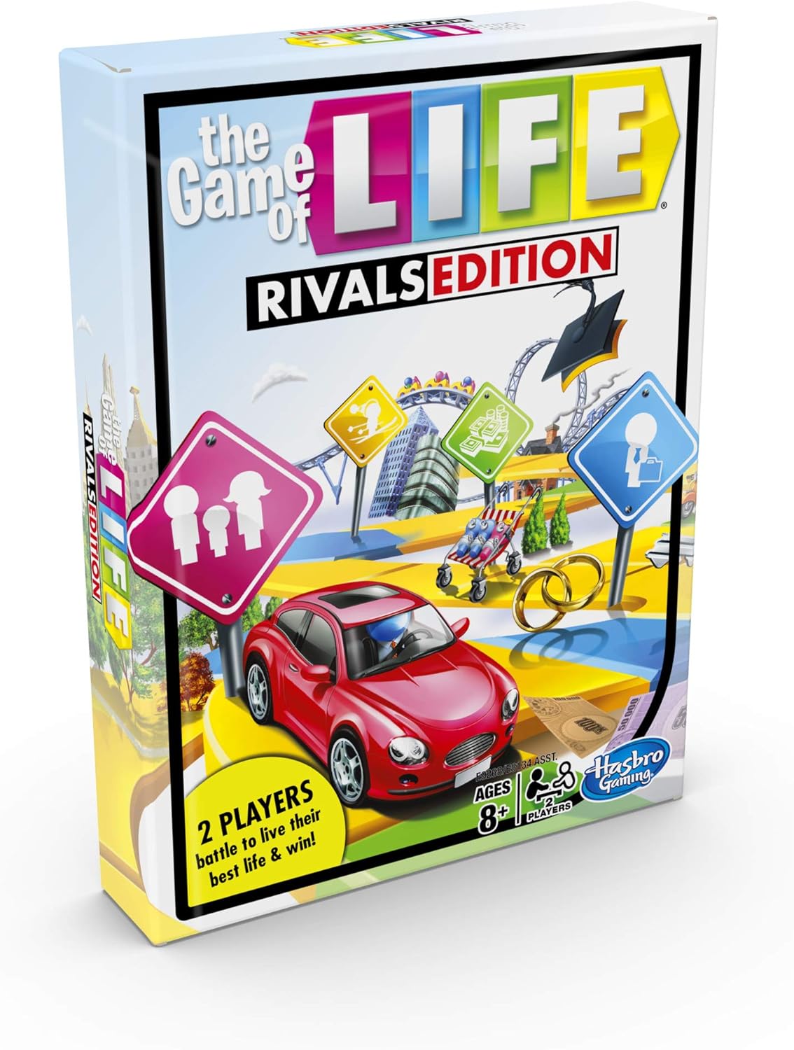 Hasbro The Game of Life Rivals Edition