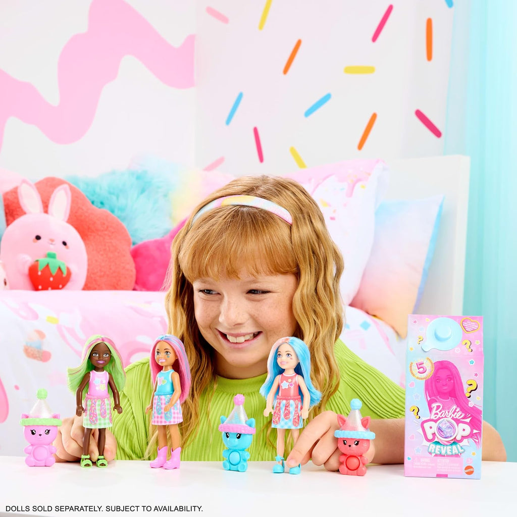 Barbie Pop Reveal Chelsea Doll Shakes
