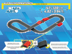 Carrera Sonic the Hedgehog race track with colorful tracks and character-themed features for racing fun.