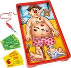 Hasbro Classic Operation game with a game board, patient, and surgical tools for fun, skill-based medical-themed gameplay.