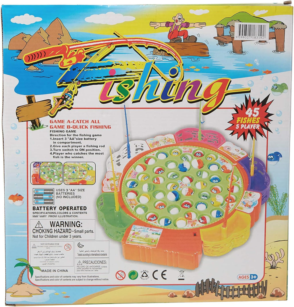Battery Operated Fishing Game - Multicolor