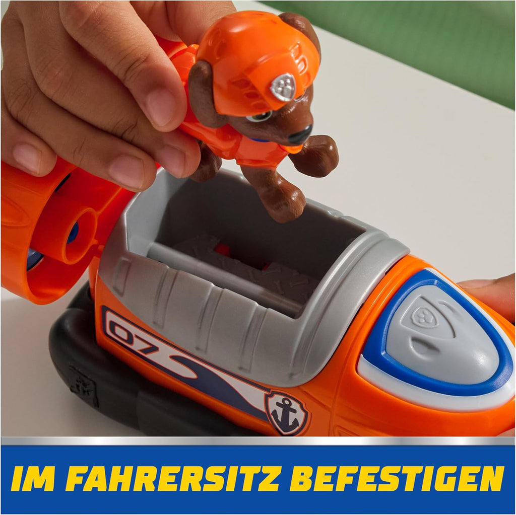 PAW PATROL, Air Cushion Boat with Zuma Dog Figure