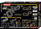 Carrera GO!!! Chase 'n Race Track Set toy with colorful racing track, cars, and accessories for kids' racing fun.