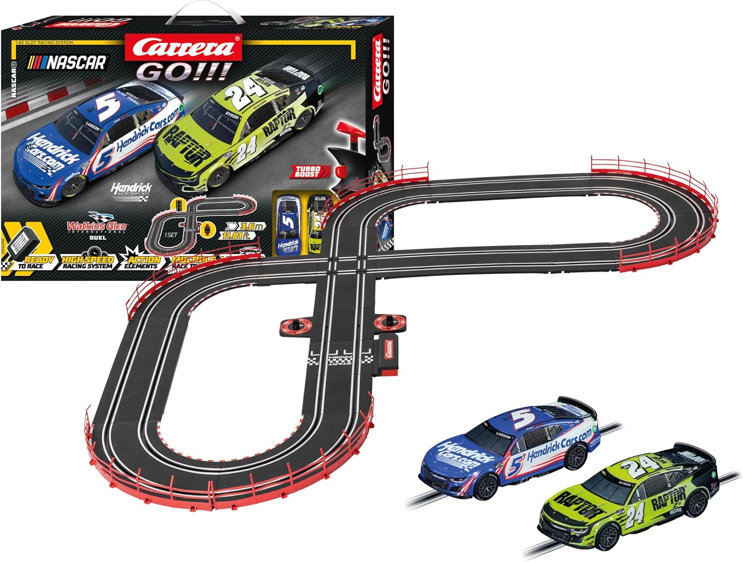 Carrera -GO!!! Nascar 3.6 Race Track Set Secondary image