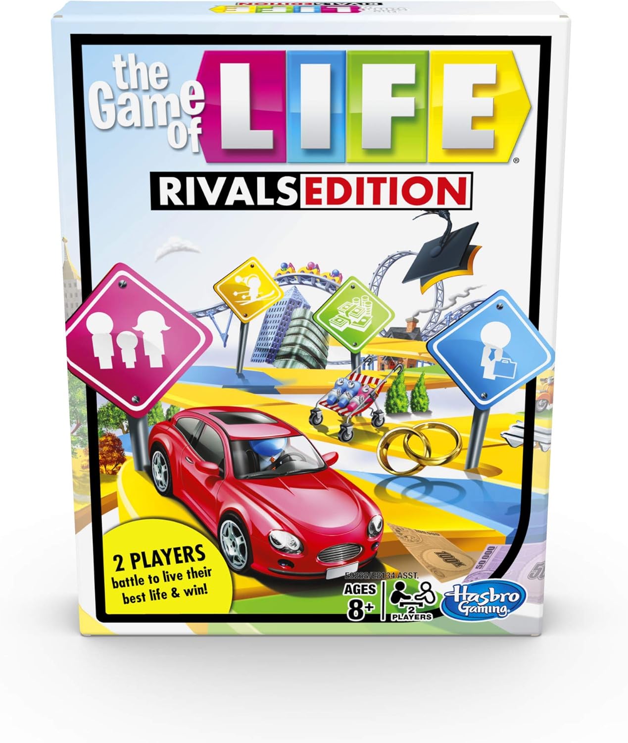 Hasbro The Game of Life Rivals Edition