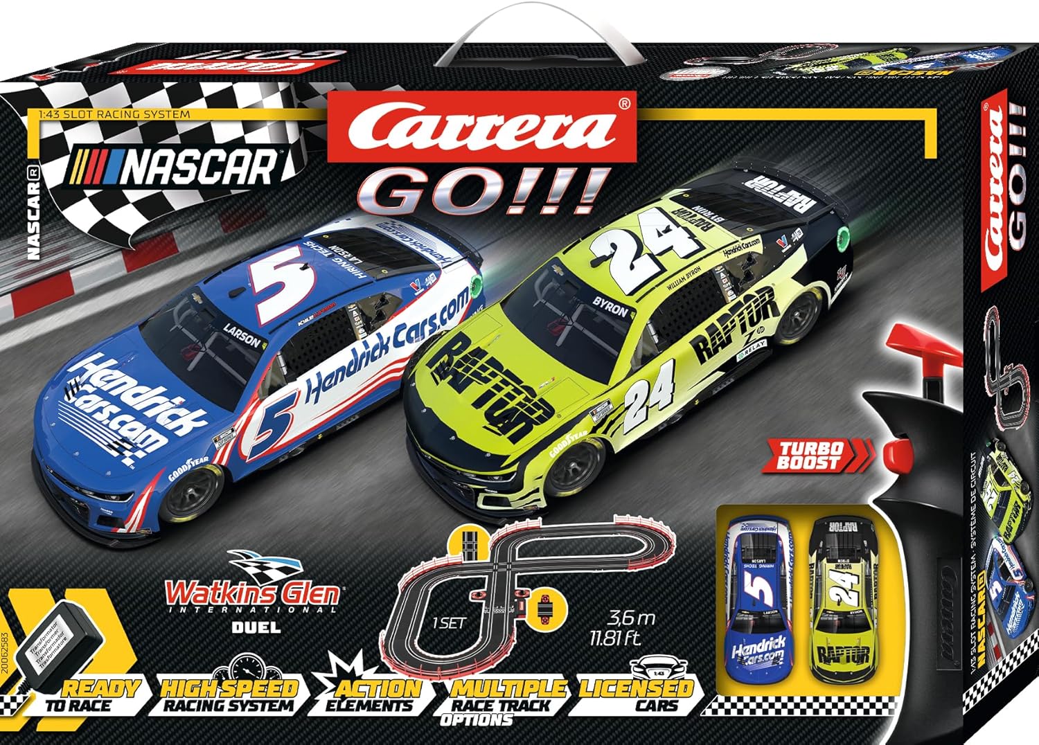 Carrera -GO!!! Nascar 3.6 Race Track Set Main image