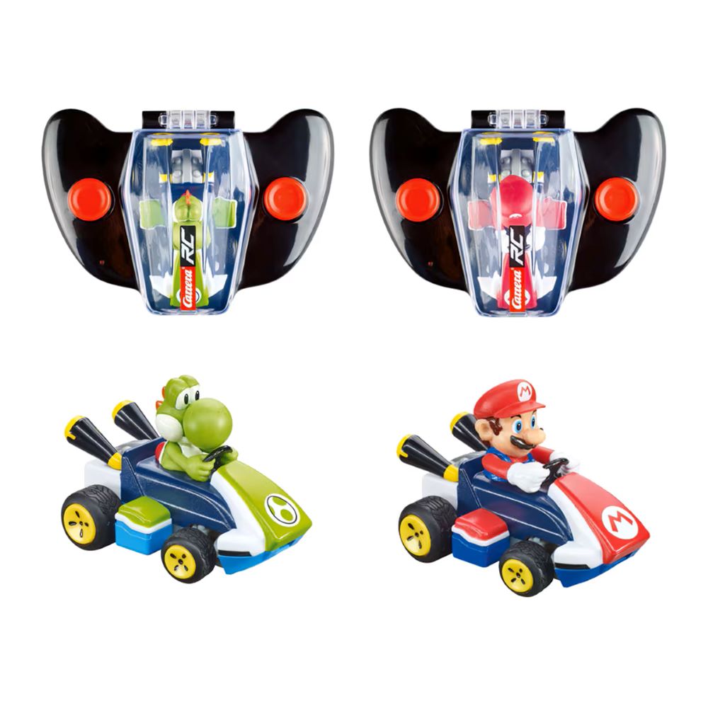 Carrera  RC Mario kart Mini , MARIO & YOSHI - TWIN PACK Main image