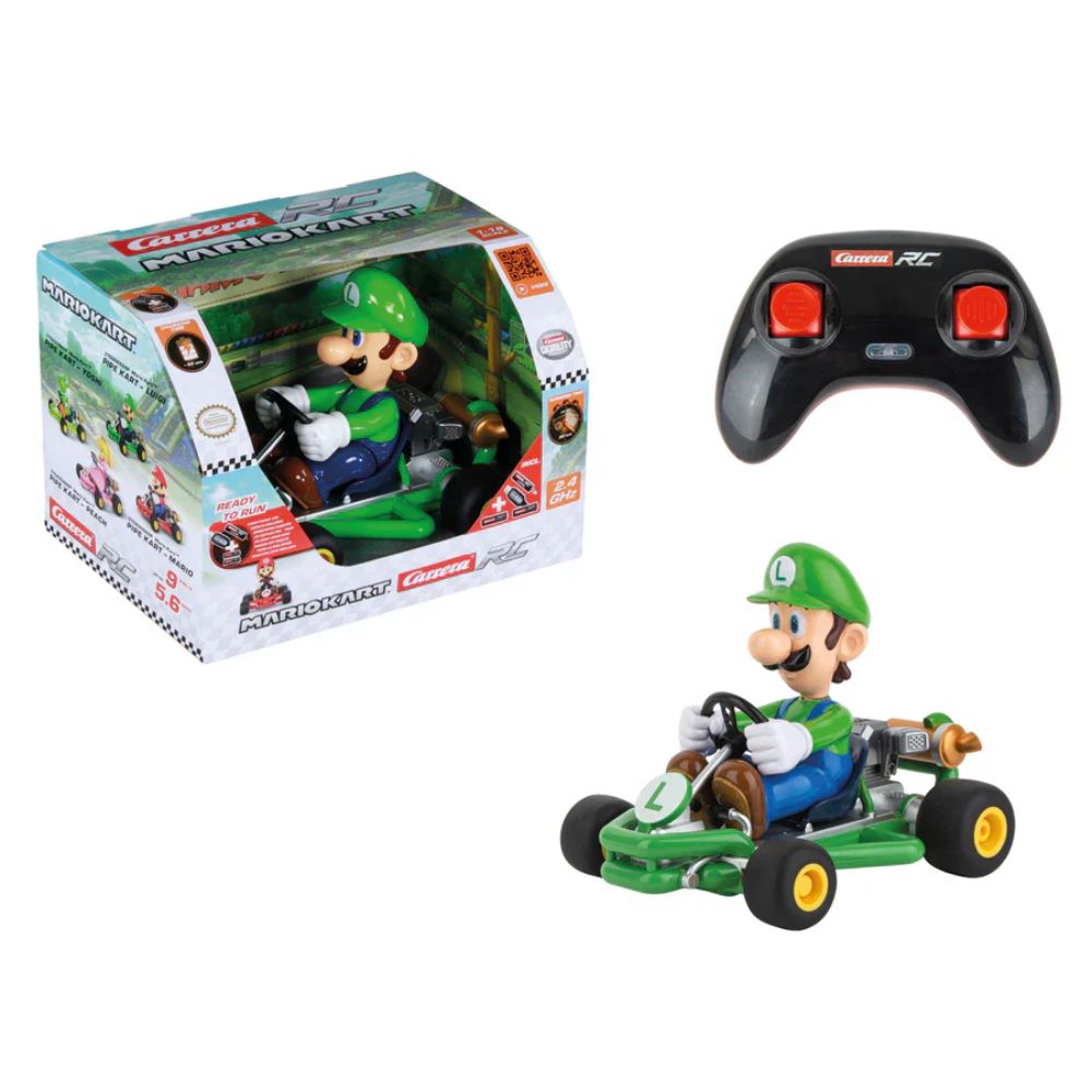 Carrera Rc Mario Kart Pipe Kart Luigi Main image