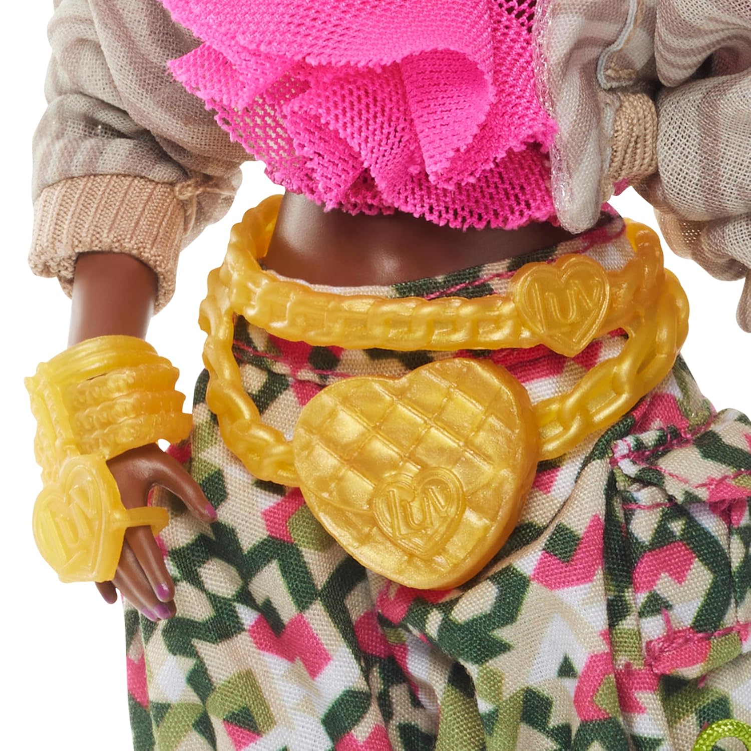 Playzokids Far Out Toys Londynn LUV fashion doll, 10-inch trendy doll with bold edgy outfits for creative play, ages 6+.