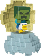 Assorted Minecraft Mini Mode spawn eggs from Mattel featuring different colorful, detailed toy eggs for imaginative play.