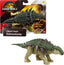 Jurassic World Rebirth Frenzy Pack Edmontonia, collectible dinosaur figure set with detailed features and vibrant colors.