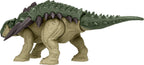 Jurassic World Rebirth Frenzy Pack Edmontonia dinosaur figures on display, featuring detailed sculpting and vibrant colors.