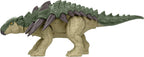 Jurassic World Rebirth Frenzy Pack Edmontonia dinosaur figure with detailed scales and vibrant colors, suitable for collectors and kids.