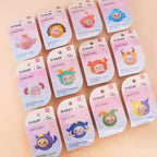 Set of 12 zodiac sign air dry modeling clay pieces from Playzokids, soft, lightweight, and non-toxic for kids' creative projects.