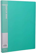 Playzokids Deli Economical Display Book with 60 transparent pockets for organizing and showcasing documents or artwork.