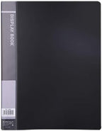 Playzokids Deli Economical Display Book with 60 pockets, ideal for organizing and storing documents or collectible cards.