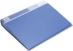 Playzokids Deli Economical Display Book with 60 clear plastic pockets for organizing and displaying documents or artwork.