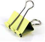 Set of 48 colorful 25mm Playzokids Deli binder clips in assorted colors, shown arranged on a flat surface.