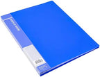 A Deli A4 Economical Display Book with 30 transparent pockets, designed for organizing documents and presentations.