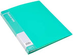 Playzokids Deli A4 Economical Display Book with 30 transparent pockets for organizing documents and presentations.