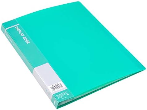 Playzokids Deli A4 Economical Display Book with 30 transparent pockets for organizing documents and presentations.