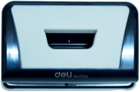 Deli Black – Heavy Duty 2 Hole Office Punch Secondary image