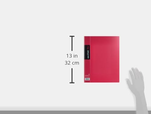 Playzokids Deli Rio A4 display book with 10 transparent pockets for organizing documents and school papers.