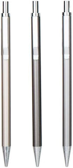Set of 36 Playzokids Deli Metal Mechanical Pencils with 0.7mm lead, durable writing pencils for precise writing and drawing.