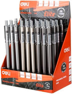Set of 36 Playzokids Deli Metal Mechanical Pencils with 0.7 mm lead, featuring durable metal construction and ergonomic design.