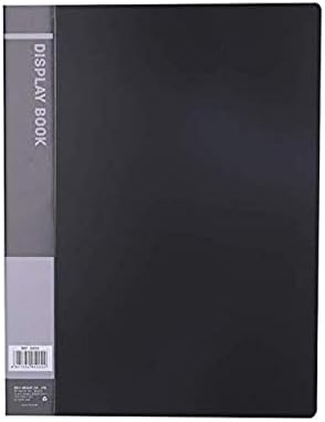 Playzokids Deli A4 Economical Display Book with 20 transparent pockets for organizing documents and school papers.