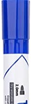 Blue Playzokids Deli Dry Erase Marker with bullet tip, suitable for writing on whiteboards and dry erase surfaces.
