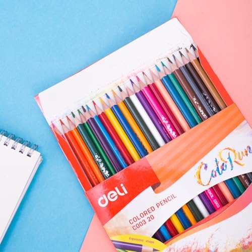 Set of 24 colorful pencils from Playzokids featuring vibrant, easy-to-hold colored pencils for creative drawing and coloring.