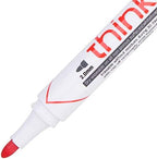 Red bullet tip Deli Dry Erase Marker by Playzokids with a sleek design on a white background.