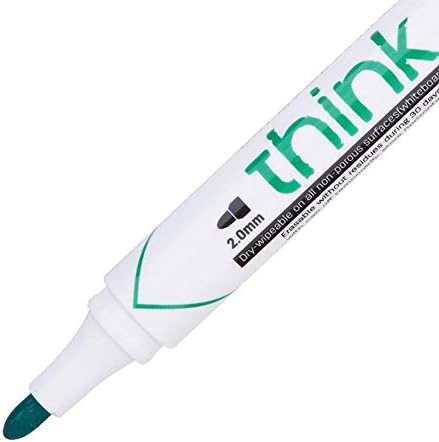 Deli Dry Erase Marker Bullet Think Green Secondary image