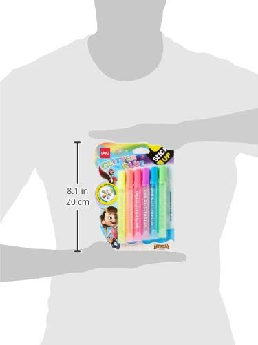 Shiny Playzokids Deli Glitter Glue 12ml tube with silver glitter, ideal for craft projects and decorating.
