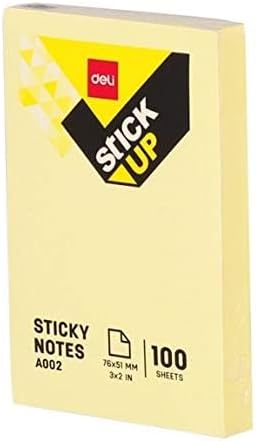 Deli Sticky Note 3*2 Yellow Secondary image