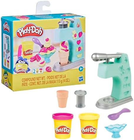 Play Doh Mini Fun Factory Ice Cream Playset Main image