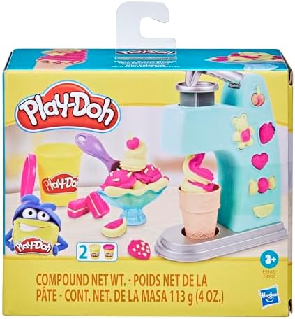 Play Doh Mini Fun Factory Ice Cream Playset