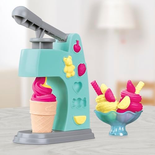 Play Doh Mini Fun Factory Ice Cream Playset